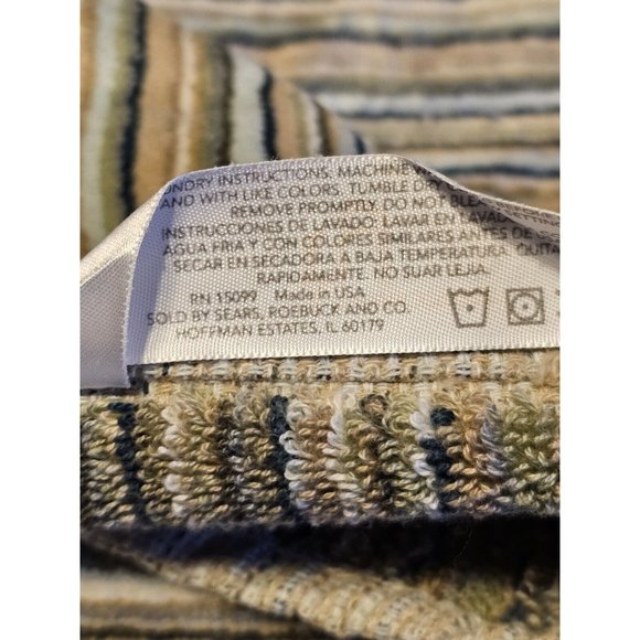 Ty Pennington Style Bath Towels (2) 24" x 48" Multi-Colored Thick Absorbent - Picture 6 of 6